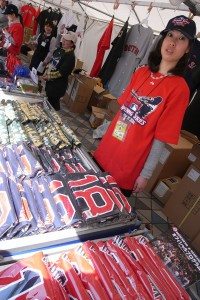 Souvenir stand at Tokyo Dome