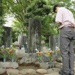 Bon Koizumi at Zoshigaya Cemetery
