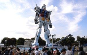 Green Tokyo Gundam Project on Odaiba