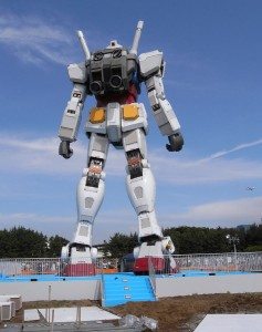 Green Tokyo Gundam Project on Odaiba