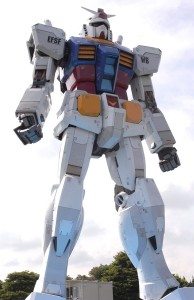 Green Tokyo Gundam Project on Odaiba