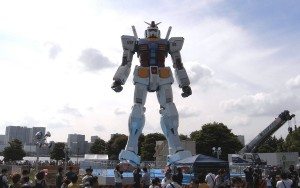 Green Tokyo Gundam Project on Odaiba
