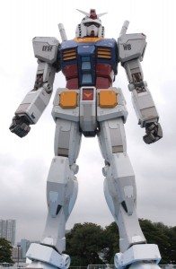 Green Tokyo Gundam Project on Odaiba