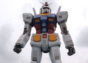 Green Tokyo Gundam Project on Odaiba
