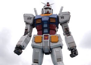 Green Tokyo Gundam Project on Odaiba
