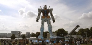 Green Tokyo Gundam Project on Odaiba
