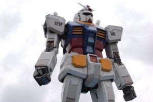 Green Tokyo Gundam Project on Odaiba