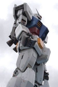 Green Tokyo Gundam Project on Odaiba