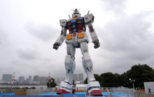 Green Tokyo Gundam Project on Odaiba