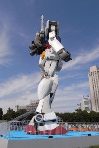 Green Tokyo Gundam Project on Odaiba
