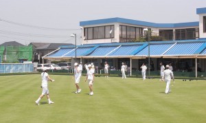 The YC&AC lawn