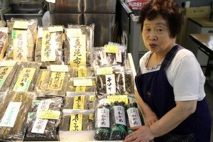 Morning market in Hakodate, Hokkaido