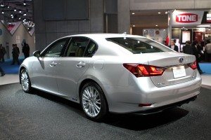 Lexus's GS 450h at the Tokyo Motor Show 2011