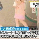 Former IBM Japan president nabbed for shooting pictures up woman's skirt with iPod