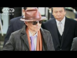 Shinobu Tsukasa, the boss of the Yamaguchi-gumi, Japan's largest gang
