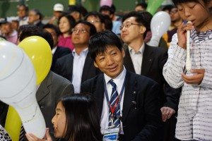 Faces in the crowd
