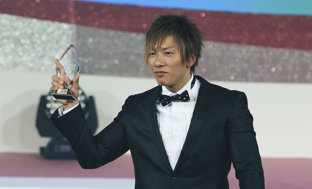 Shimiken on stage