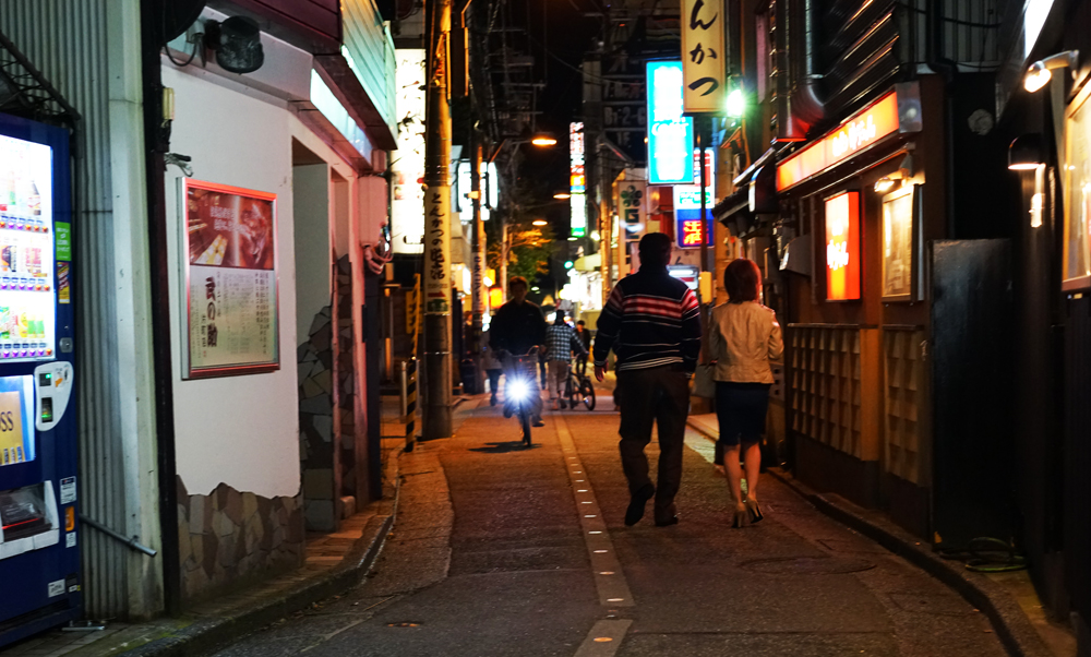 A back street of Katamachi