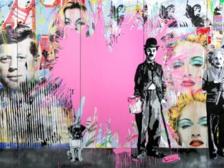 Juxtapose by "Mr. Brainwash"