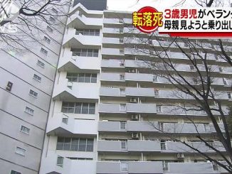 A 3-year-old died after falling from the eighth floor of an apartment in Kawaguchi City
