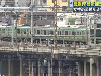 A police inspector was witnessed molesting a woman on a train near Ikebukuro Station