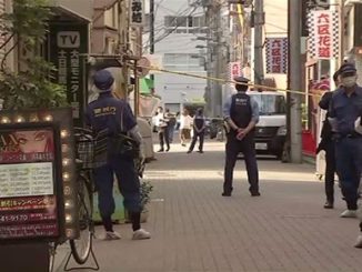 Tokyo police arrested a man, 74, for allegedly stabbing a woman in a restaurant in Asakusa on Monday