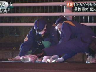A shooting at an intersection in Matsudo City left one gang member injured on Wednesday