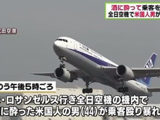 An American male, 44, allegedly assaulted an ANA employee prior to a flight from Narita International Airport on Monday