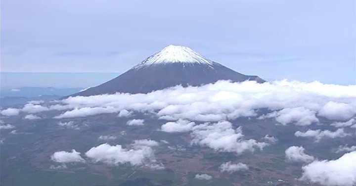 One hiker was confirmed dead and another missing on Mt. Fuji on Sunday
