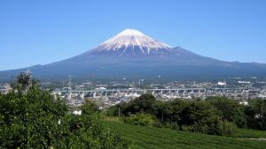 Mt. Fuji as seen from Shizuoka Prefecture