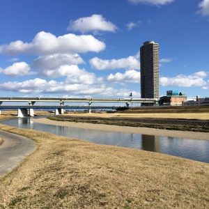 A male corpse was found in the Shonai River on Sunday