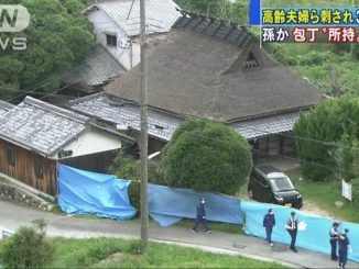 Three persons were found stabbed to death in a residential area of Kobe on Sunday