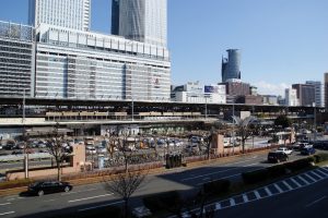 Aichi police arrested a Yamaguchi-gumi member for drug possession inside a parking lot near JR Nagoya Station