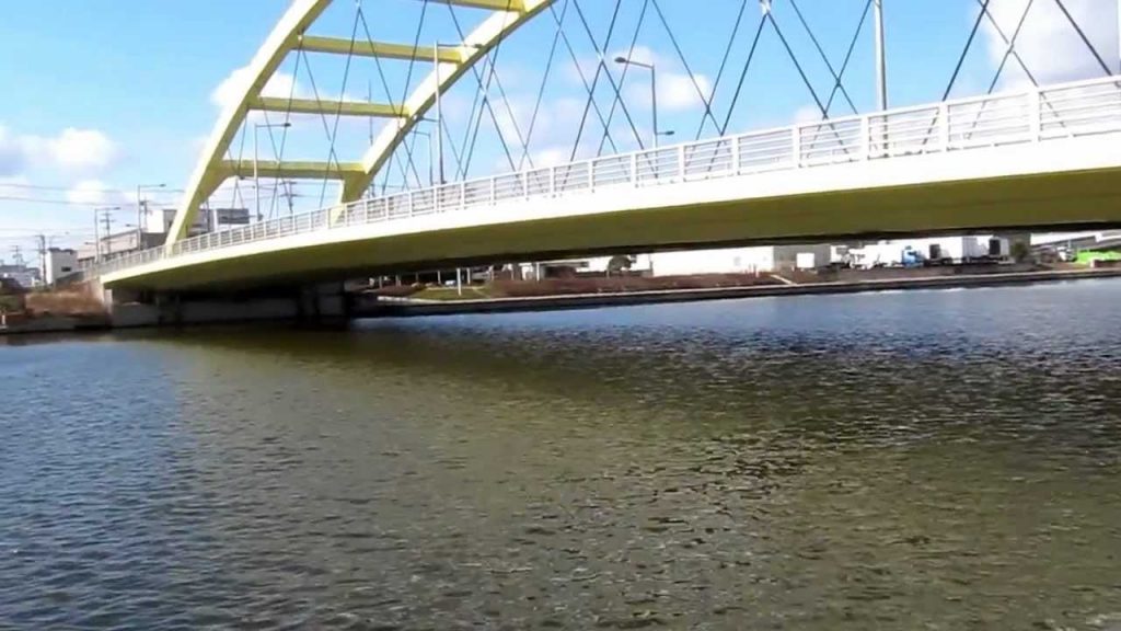 A male body was found floating near the Iroha Bridge in Nagoya