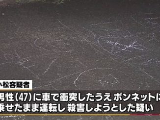 A woman in Odawara City has been accused of ramming a ram with her car after he complained about noise coming from her residence