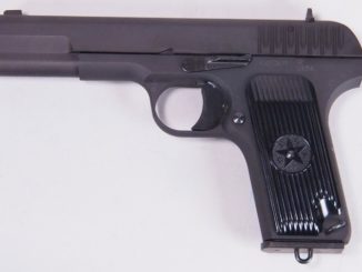 Chiba police seized a 30-caliber Tokarev automatic pistol and two other firearms from a residence in Choshi City