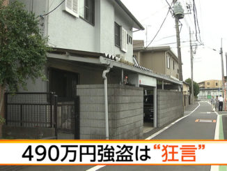 A woman, 39, claimed she was mugged on a road in Tokorozawa City in July