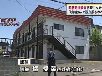 Hokkaido police arrested a woman, 30, for allegedly stabbing her boyfriend to death in Sapporo on Wednesday