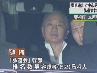 Kazuo Shiina was not prosecuted in an alleged extortion case in Tokyo