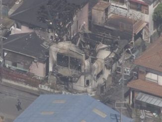 Police have accused a 52-year-old man of arson over a fire that burned multiple buildings in Shimizu Ward, Shizuoka City on Sunday
