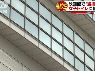 Fukuoka police have arrested a boy, 18, for taking illicit video of his date inside a movie theater toilet in the Tenjin area