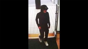 Police are seeking a man who robbed a 24-hour book store in Ushiku City on Monday
