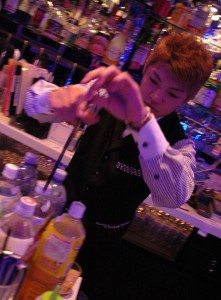 Bartender pours a drink in Marilyn 2