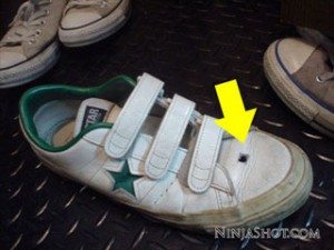 A shoe cam