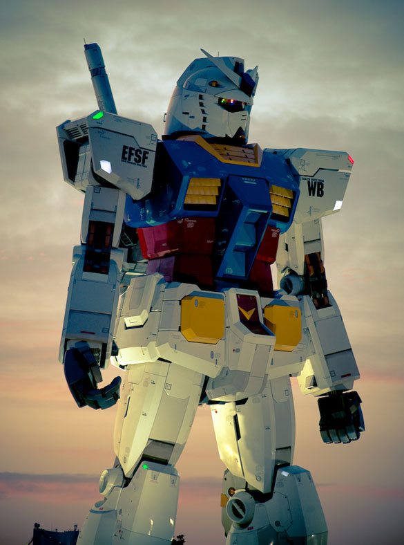 giant gundam model kit