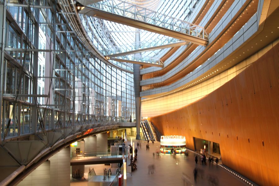 Afternoon at the Tokyo International Forum