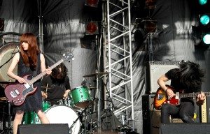 Mono live at the Harumi Passenger Terminal in Tokyo's Chuo Ward during the Kaikoo Popwave Festival '10.