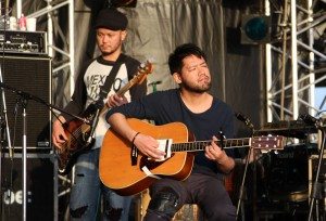 Toe live at the Harumi Passenger Terminal in Tokyo's Chuo Ward during the Kaikoo Popwave Festival '10