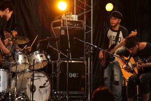 Toe live at the Harumi Passenger Terminal in Tokyo's Chuo Ward during the Kaikoo Popwave Festival '10