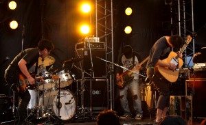 Toe live at the Harumi Passenger Terminal in Tokyo's Chuo Ward during the Kaikoo Popwave Festival '10